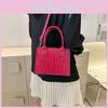 Trendy Street Style Pu Leather Handbag 2023 Spring Fashionable Small Shoulder Bag