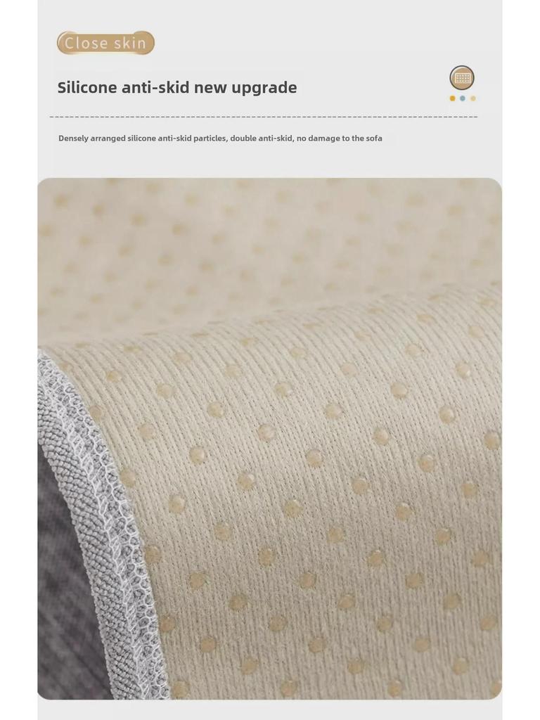 All-Season Waterproof, Non-Slip, Anti-Scratch Sofa Cover with Non-Sticky Fabric