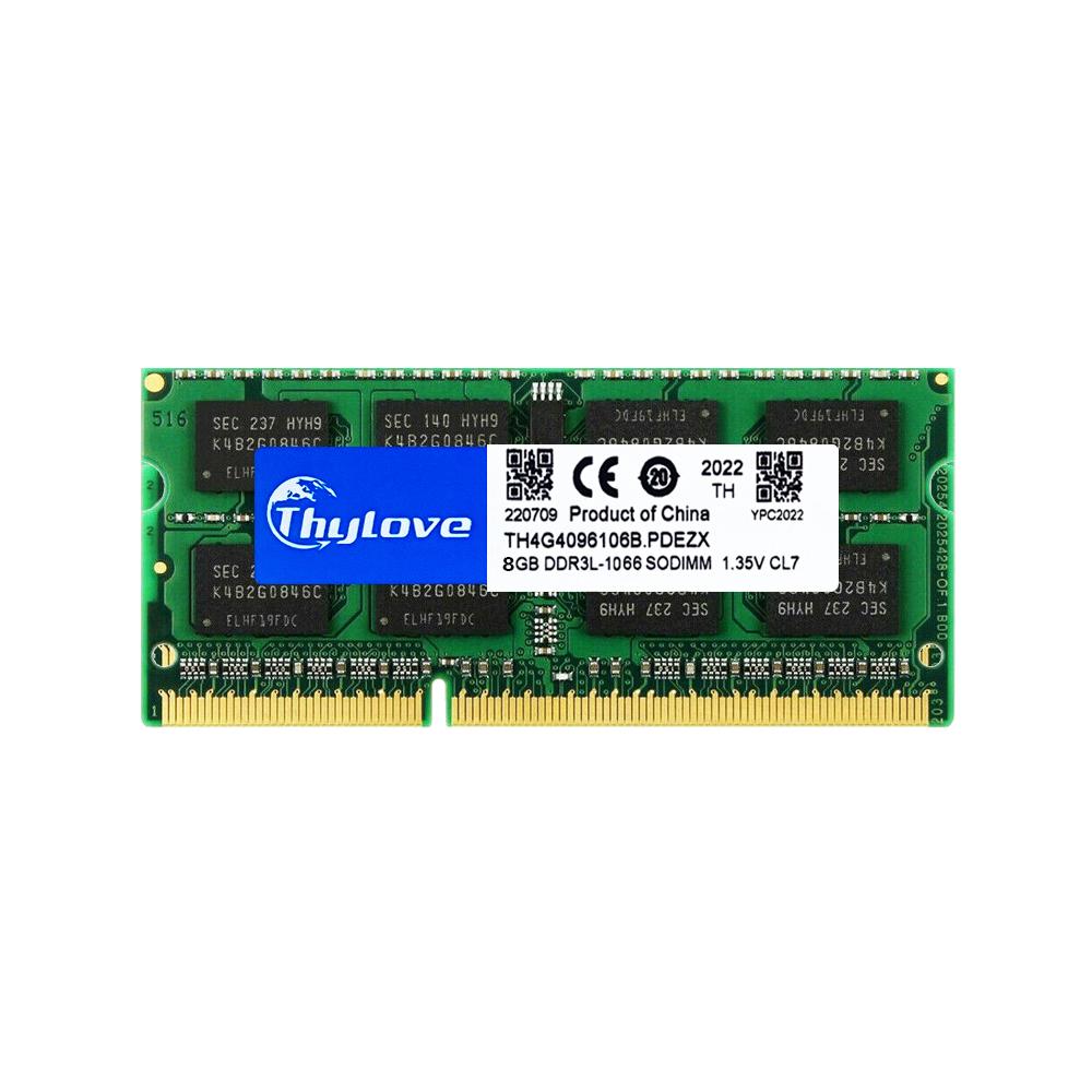 

Память Thylove DDR3L 8 ГБ 1066 МГц PC3L-8500 для ноутбука
