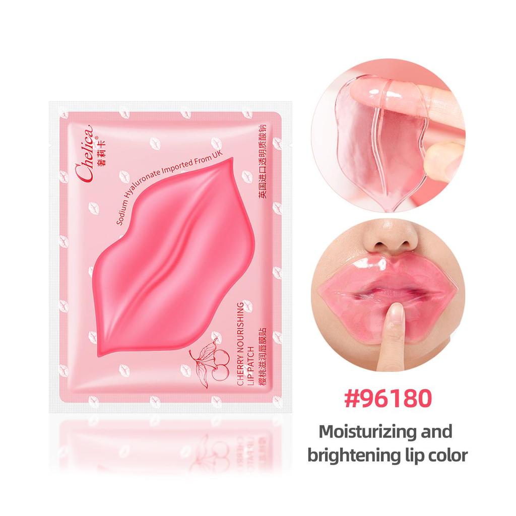 1 Piece Of Moisturizing Cherry Collagen Moisturizing  Repairing Lip Mask 8g