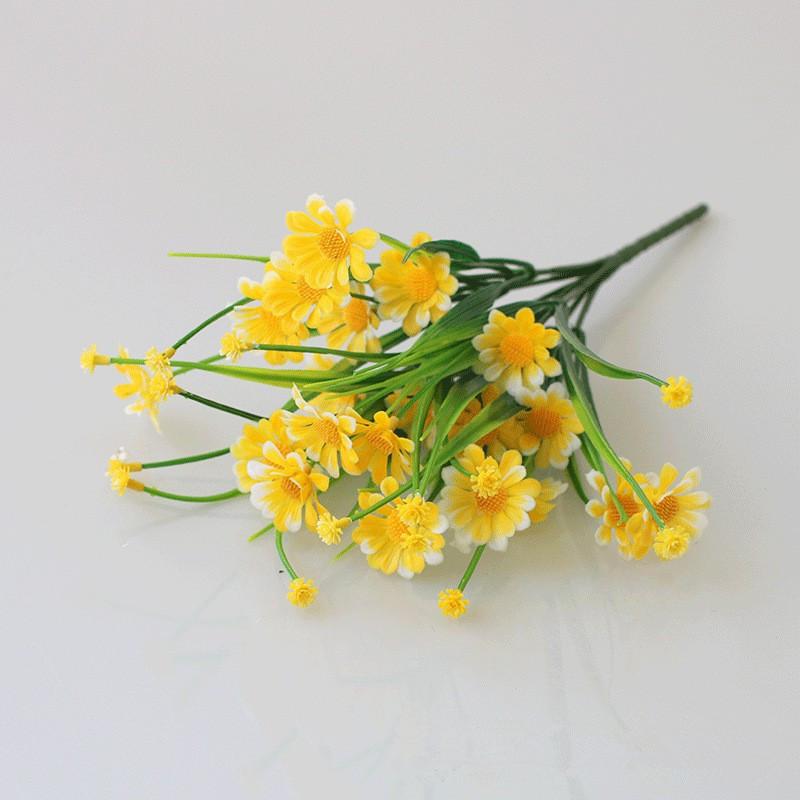 Bellium Minutum Artificial Bouquet For House Decor And Photography Event