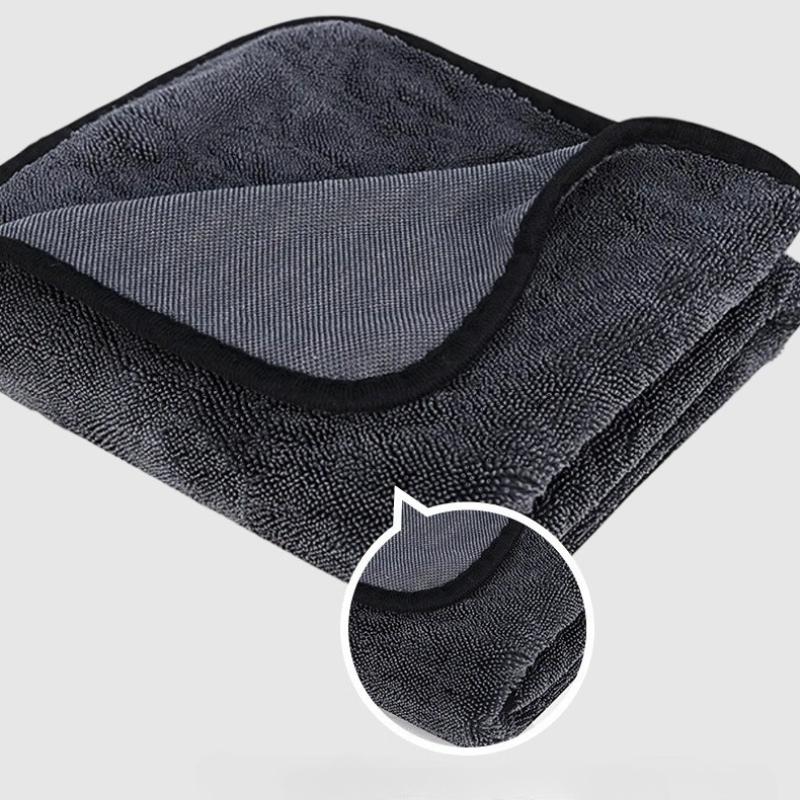 Car Wash Towel 1200GSM Microfiber Double-Sided Ultra Absorbent Car Wash Cloth Cleaning Drying Towel Washing Accessories