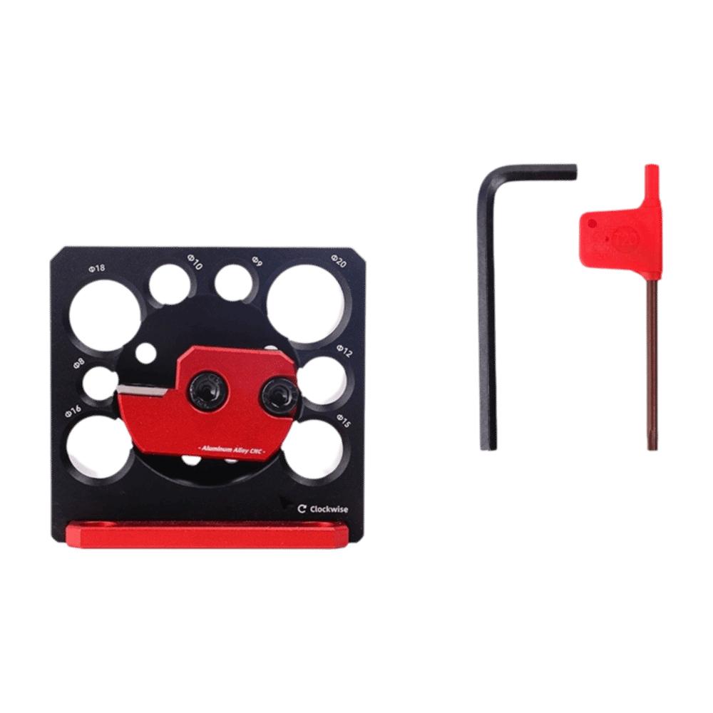 

8 Holes Dowel Maker Jig Precision Electric Drill Milling Dowel Dowel Cutter Plate Carpenter чёрный