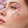 Jijijing 1 Sheet Colorful Flower Tattoo Stickers, Waterproof Temporary Fake Arm Chest Shoulder Tattoos for Women