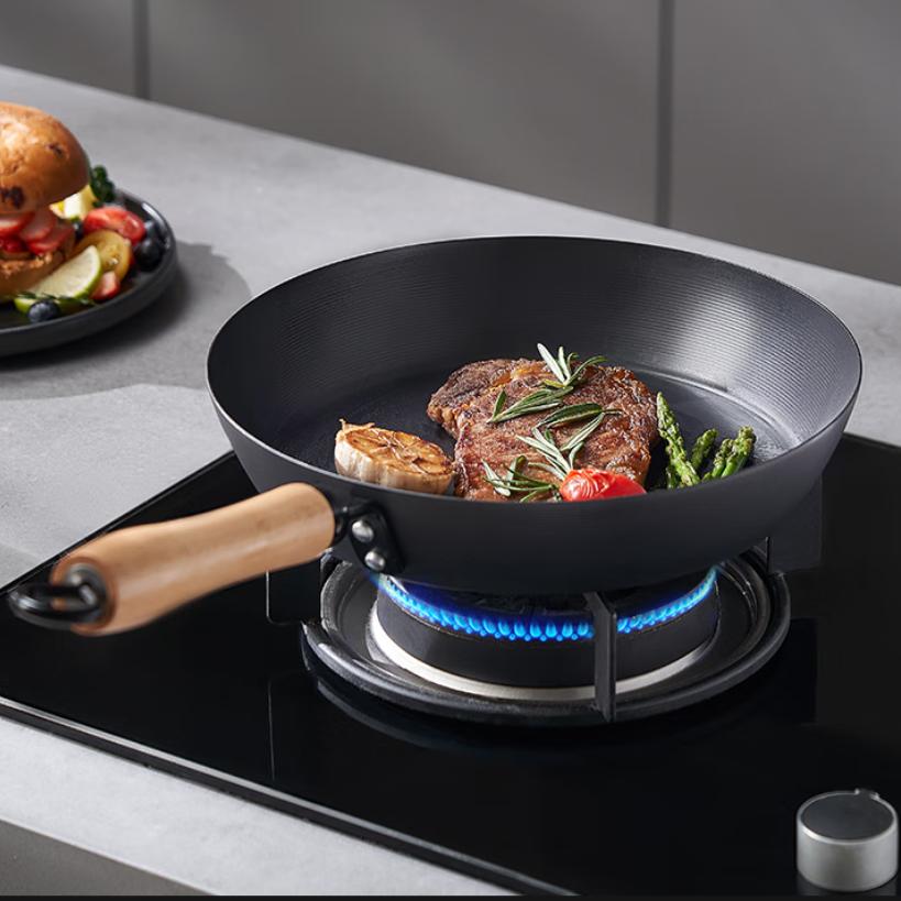 Jingdong Jingzao Non-Stick Frying Pan, Skillet for Eggs And Steak, Griddle for Breakfast, Gas Stove Compatible 28cm
