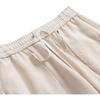 Anta Lifestyle Series Letter High-Waisted Loose Cuff Knitted Sports Pants Women Bottoms Nude-Apricot-White 162418325-1