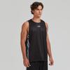 Under Armour SS24 Casual Running Fitness Quick-Dry Breathable Sleeveless Tank Top Unisex Tops Black 24500111-001