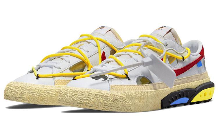Nike X Off White Blazer Low 'White University Red' DH7863-100