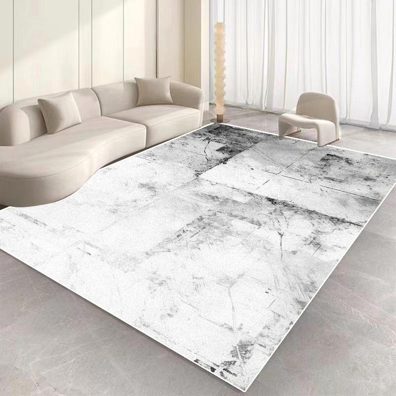 Plain Colour Abstract Carpet Living Room Decoration Easy Clean Non-slip Floor Mat Sofa Area Large Area Rug Bedroom Entrance Mats