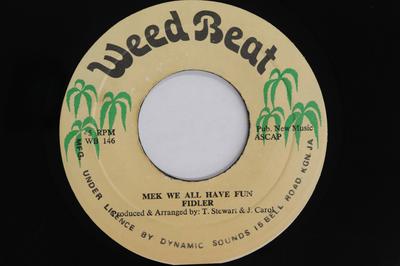 Disque 7 pouces FIDLER Mek We All Have Fun We Have Dub WB146 WEED BEAT 1986 Jamaïque Reggae Ska Dub Occasion