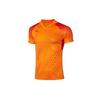 Li Ning Badminton Series Sweat-Absorbing Comfortable Short Sleeve T-Shirt Men Tops Flame-Orange AAYQ011-3