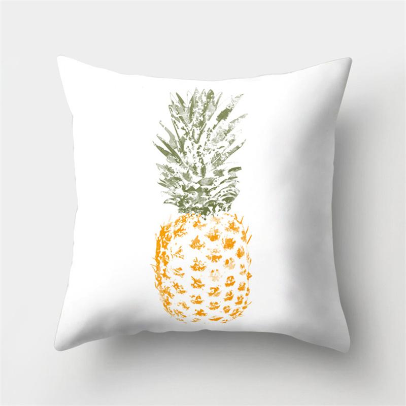 

Наволочка с принтом ананаса для дома, гостиной, дивана, украшения автомобиля, поясная наволочка, наволочка 40X40CM