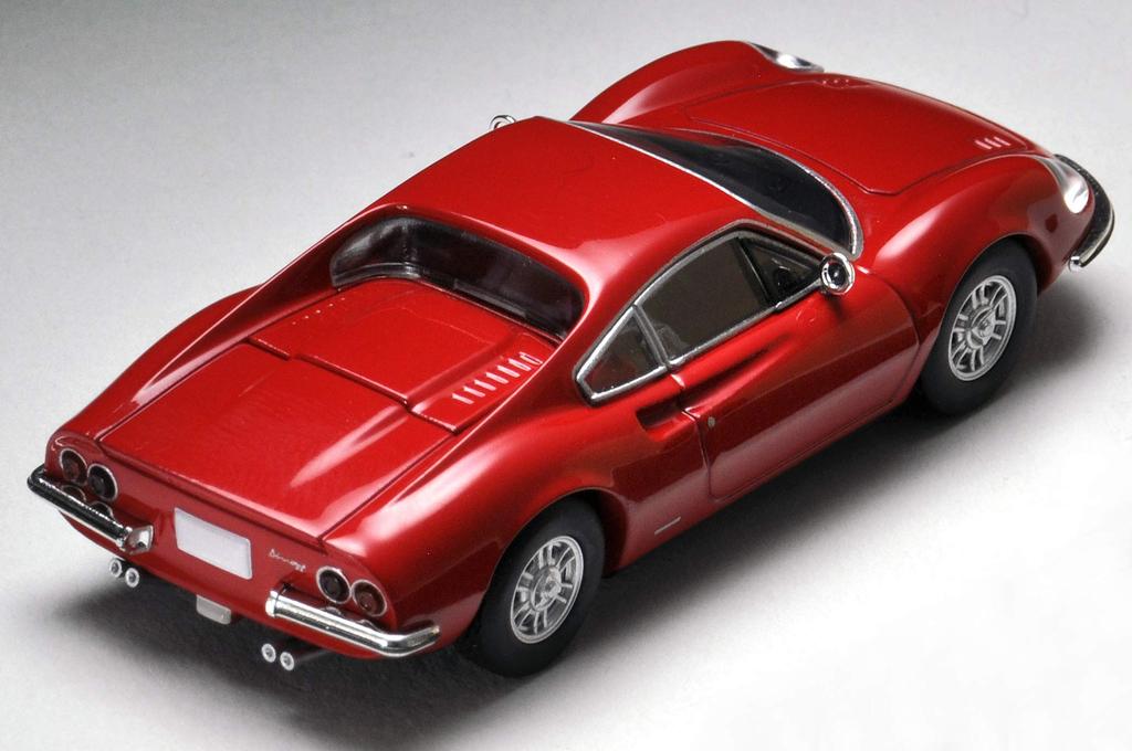 Tomica Limited Vintage TLV Dino 246gt Red Finished Product 1/64