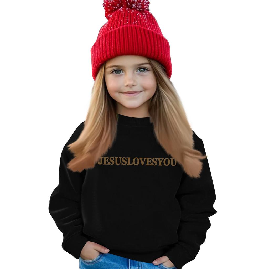 Children's Hoodie Boys And Girls Fashion Printed Long-sleeved Hoodie