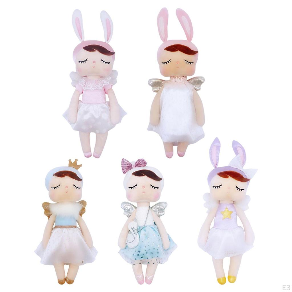 Metoo Angela Doll Soft Plush Toys For Girls Baby Kids Pink