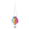 Hot Air Balloon Solar Lantern with Candle Holder Decorative Solar Hot Air Balloon Flickering Flame
