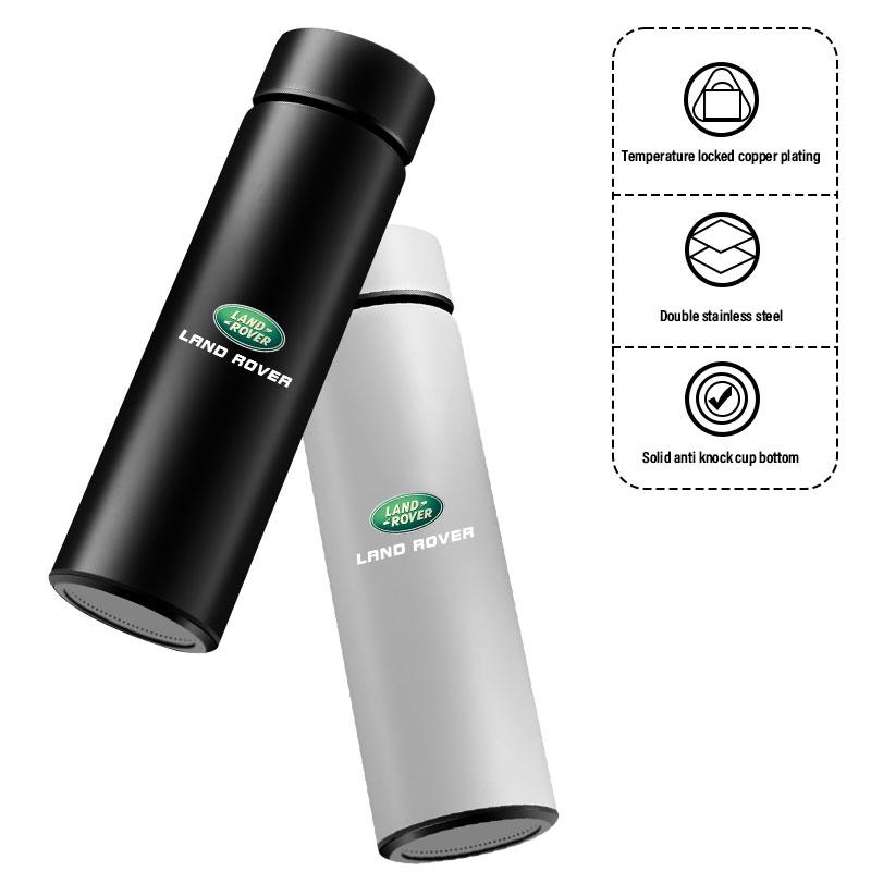 500ml Smart Thermo Mug Filter Coffee Drink Flask Temperature Display For Land Rover Discovery Range Rover Evpque Defender Car Eyeglass Rover L322 L405