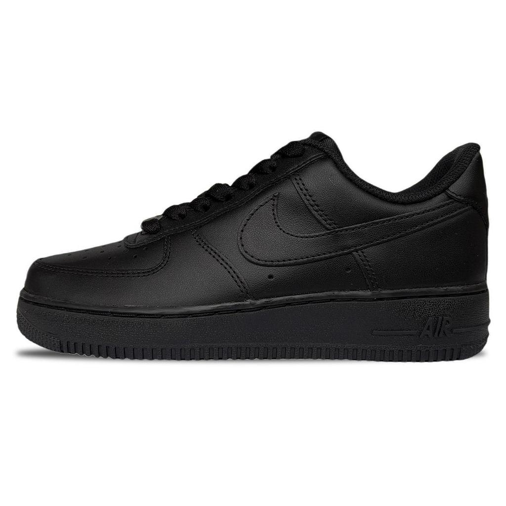 Nike Air Force 1 Abrasion Resistant Abrasion Resistant Low top Skateboard Shoes Unisex Black CW2288-001(Team1248- )
