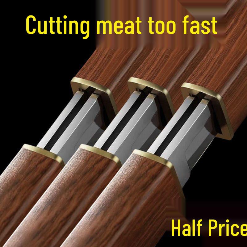 Dragon & Phoenix Dual-Style Peeling Knife Set - Thickened Mandarin Duck Design, Ideal for Fruits & BBQ