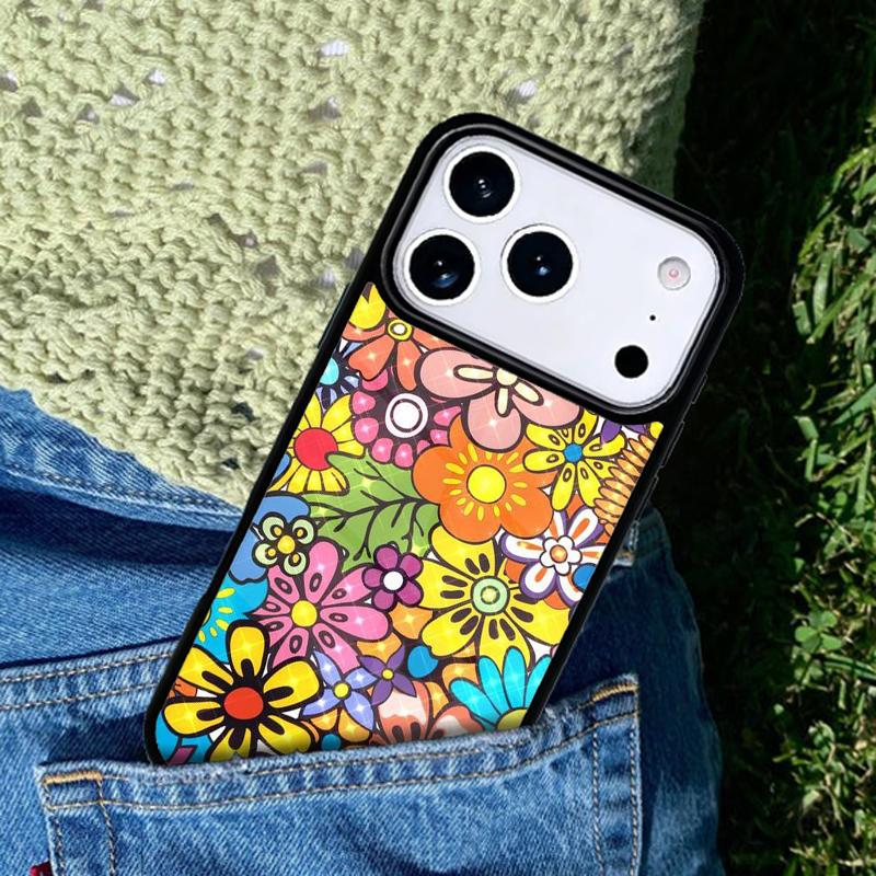 Vintage Aesthetic Phone Case For iPhone 17 AIR 16 Pro Max 15 14 Pro 11 12 13 Shockproof Silicone Cover