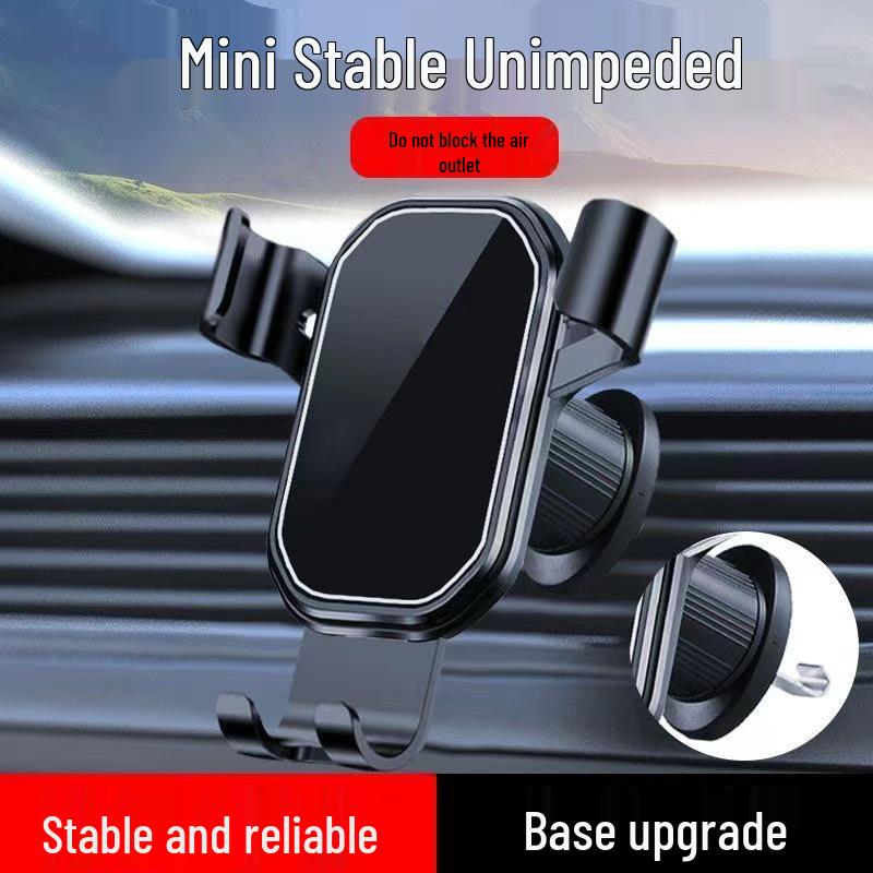Car Air Vent Phone Holder: Inclined/Vertical Gravity Support Bracket