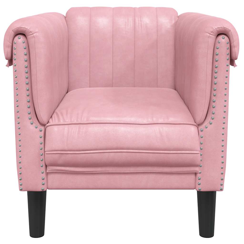 Armchair Rose Velvet