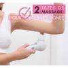 Anti-cellulite Vacuum Massager - CELLUSTOP - Palpate-Roll Vacuum - 2 Suction Cups - 800mAh Battery - USB Charging