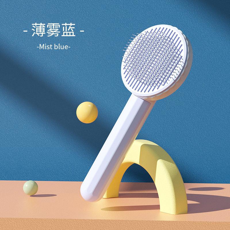 Pet Hair Removal Brush Floating Messy Hair Cleaning Dog Cat Lint Removal Comb Puppy Kitten Massage Grooming Supplies