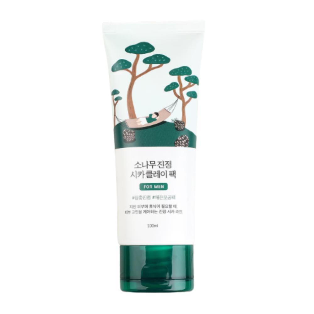 Round Lab For Men Pine Cica Calming Clay Pack 100ml