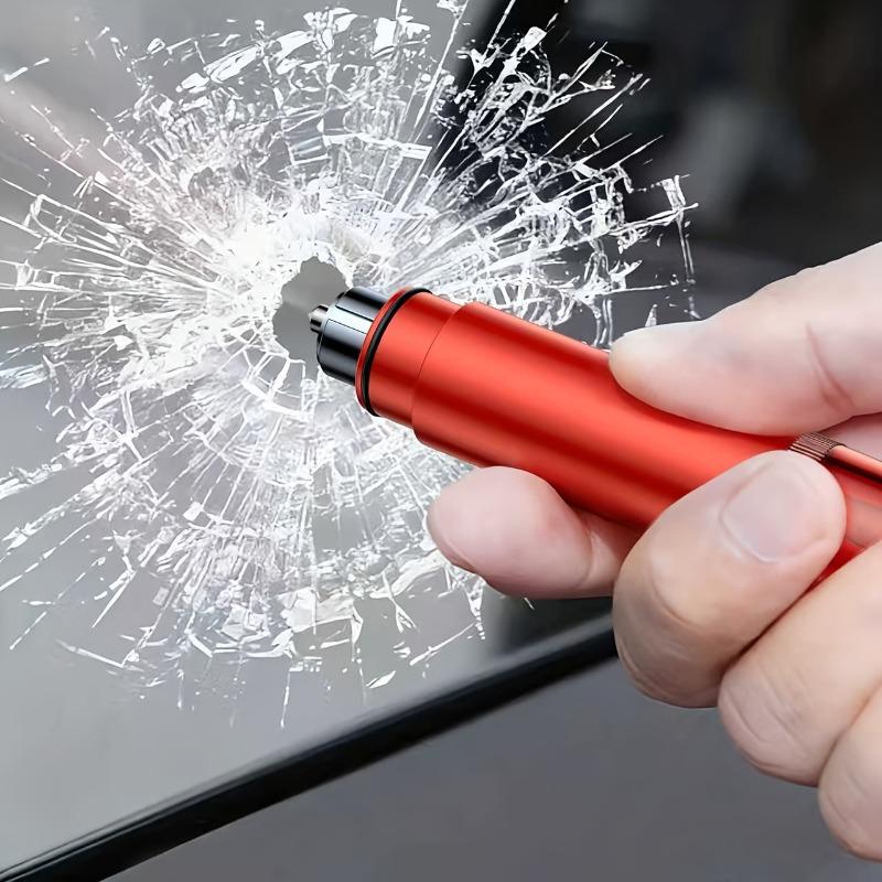 1 Packung, Notfall-Sicherheitshammer, Auto-Fensterbrecher, Gurtschneider, tragbares Auto-Haus-Fluchtwerkzeug