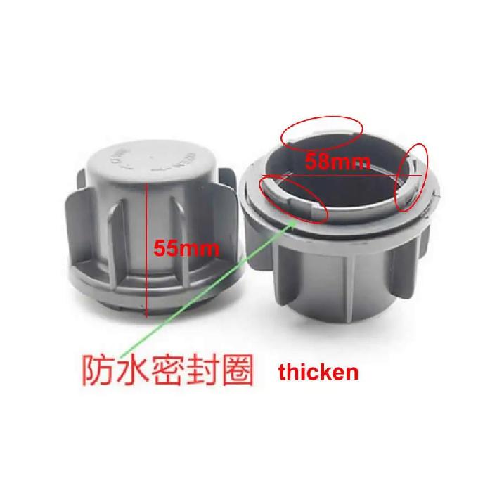 For Buick Excelle 2003-2007 Headlight Bulb Dust Cover Waterproof Dustproof Lengthened Headlamp Rear Shell Seal Cap 58mm 75mm