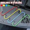 Car Brake Caliper Hooks Auto Brake Caliper Hangers Hooks with Rubber Tips Universal Tools for Brake Bearing Axle Suspension Work