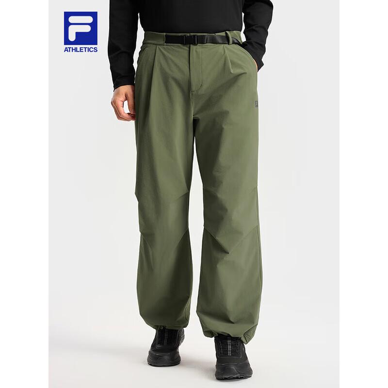 FILA Men s Loose Fit Cuffed Woven Cargo Pants XXL