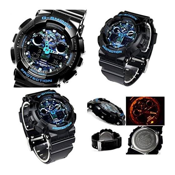 

Полицейский Сил самообороны Камуфляж Синий камуфляж Празднование входа G-SHOCK Камуфляж Водонепроницаемость 20 АТМ Пластиковый ремешок Часы Мужские