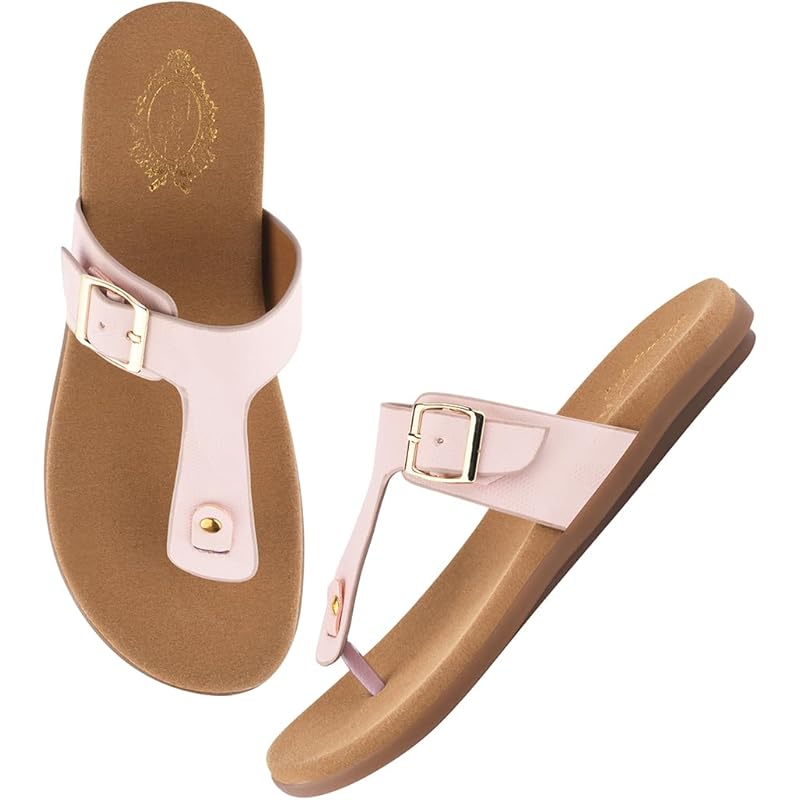 Shoetopia Solid Peach Flats For Women /Eu41
