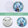 YIBOOOM Pin Badge for Perforated Collection Display Protects and Stores Pin Badges 55mm Pin Covers, 20-Piece Set, Transparent, Badges, Goods, (Fits