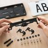 Vehicle Rear View Camera Bracket Repair Kit, License Plate Mount Support with Screws, 2 Pack for Camera Reinstall