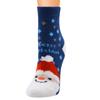 Christmas Women Coral Socks Print Thicker - Floor Carpet Socks