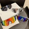 4pcs Oversized Wrap Frame Fashion Glasses Y2K Fashion Glasses Unisex Eyewear for Music Festivals Casual