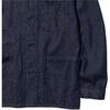 UNIQLO Solid Color Single-Breasted Casual Long Sleeve Jacket Unisex jackets Dark-Blue 457212-68
