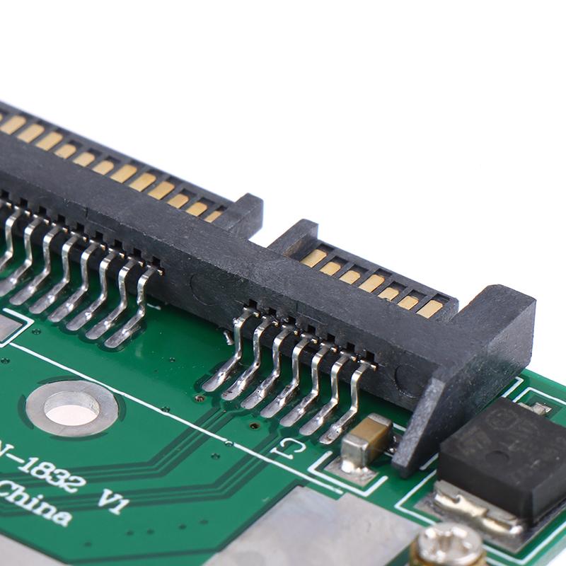 Msata Ssd To 2.5'' Sata 6.0Gps Adapter Converter Card Module Board Mini Pcie Ssd