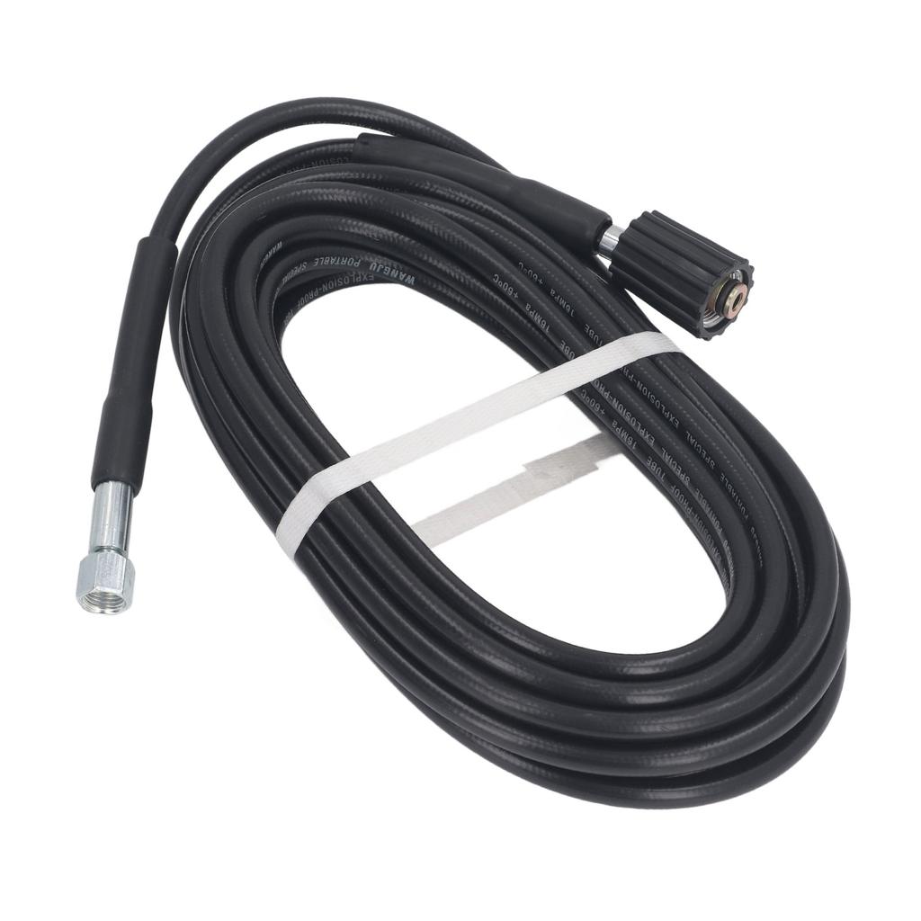 10m High Pressure Washer Hose PVC Rubber Explosion Proof Pipe Flexible Water Tube for Car Cleaning