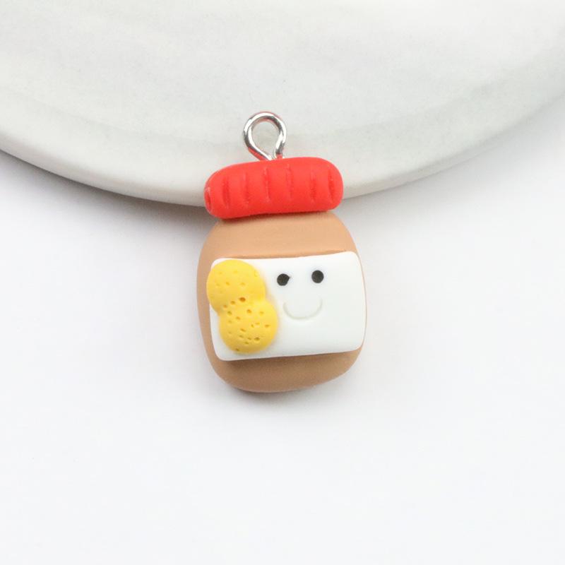 20 Stück Kawaii Tier Spielzeug Harz Anhänger Bär Biene Blume für DIY Dekoration Halskette Ohrring Schlüsselanhänger Schmuckherstellung Handgefertigt