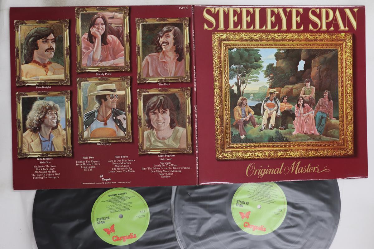 

LP Record STEELEYE SPAN - Original Masters CJT3 CHRYSALIS 1977 UK Rock Used