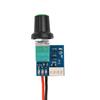 DC5-12V Manuel 4-leder PWM blæserhastighedsregulator Med kontakt Kabinet 4-leder blæser Hastighedskontrol Støjreduktion Kan Slukkes