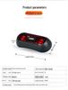 Rechargeable Waterproof LED Helmet Light for Motorcycling and Cycling - Night Strobe Taillight