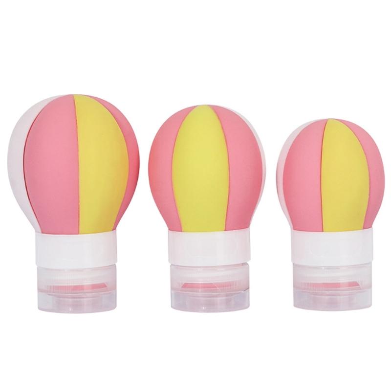 Silicone Travel Bottle Liquid Dispenser Multifunctional Storage Bottles Supplies for Adults Women Makeup Lotion Liquid