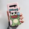 For Samsung S10 5G Case SM-G977N SM-G977B Cute Cat Cartoon Frog Phone Cases For Samsung Galaxy S10 5G Back Cover Silicone Bumper