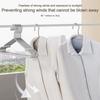 10Pcs/Set Stainless Steel Clothes Hanger For Dresses T-Shirts Coat Sweater Wardrobe Storage Organizer Drying Rack