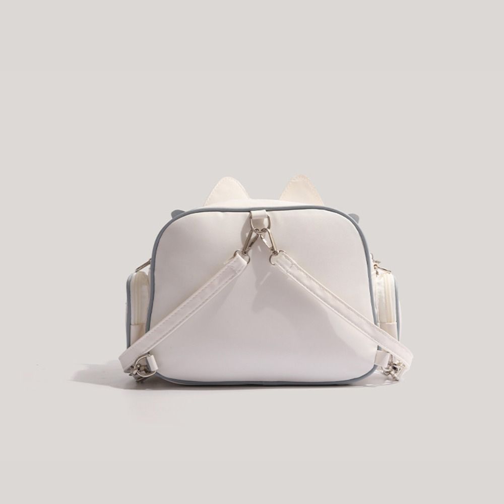 Preppy Style Cute Cat Itabag Adge Display Y2K Shoulder Bag Creative Dolls Tote Bag  Girl